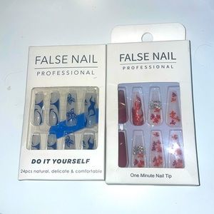 Press on nails! 2 sets!!